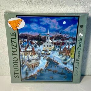 BITS AND PIECES, "CUTTING ICE", BOB FAIR, 500 PIECE Jigsaw Puzzle NEW & SEALED